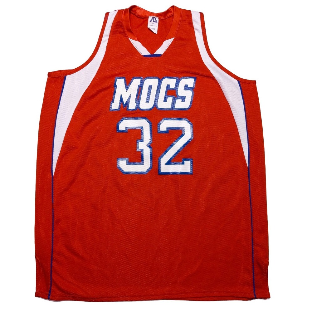 Vintage Florida Southern Mocs‎ Basketball Jersey Sports Belle 1990s Red 32 XL